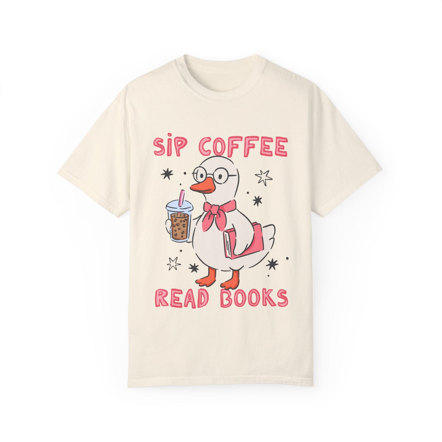 Sip Coffee Read Books T-shirt