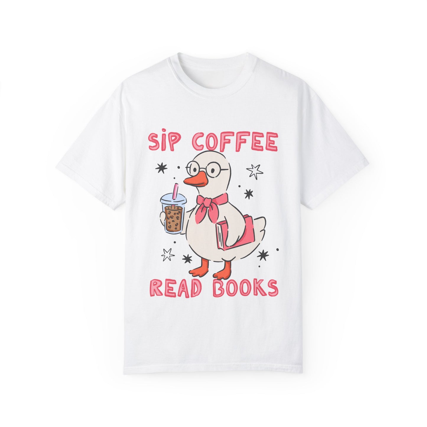 Sip Coffee Read Books T-shirt