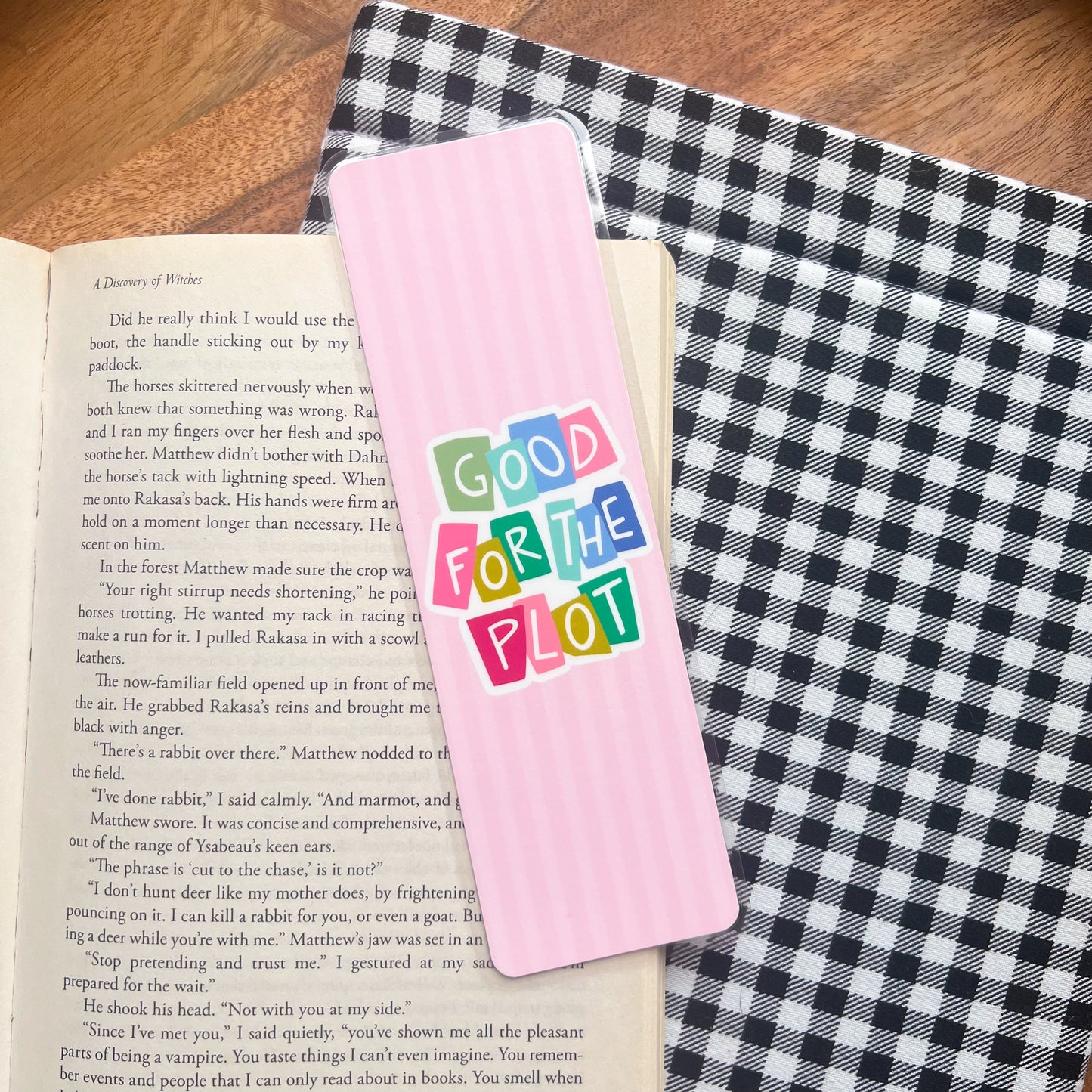 Good For The Plot Bookmark