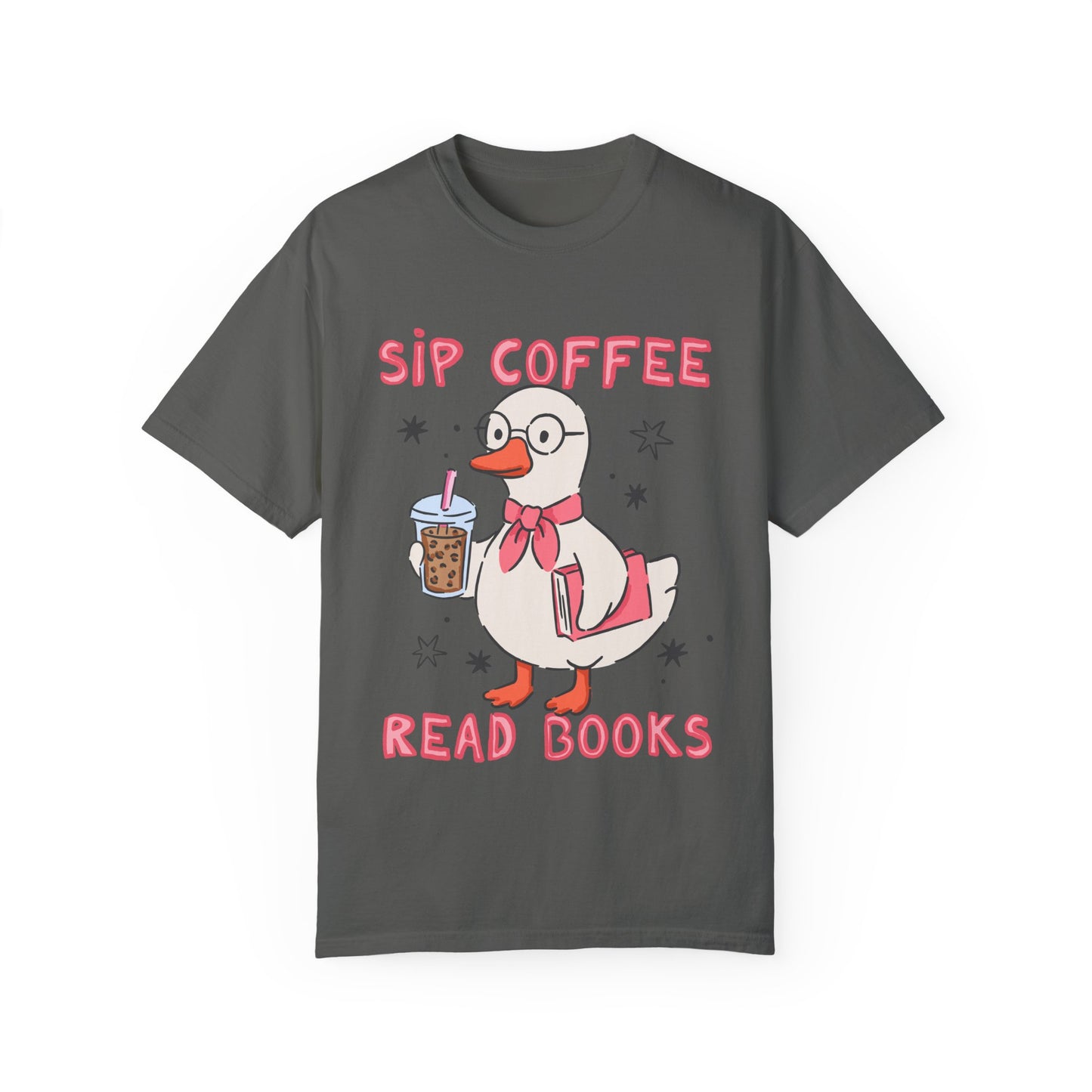 Sip Coffee Read Books T-shirt