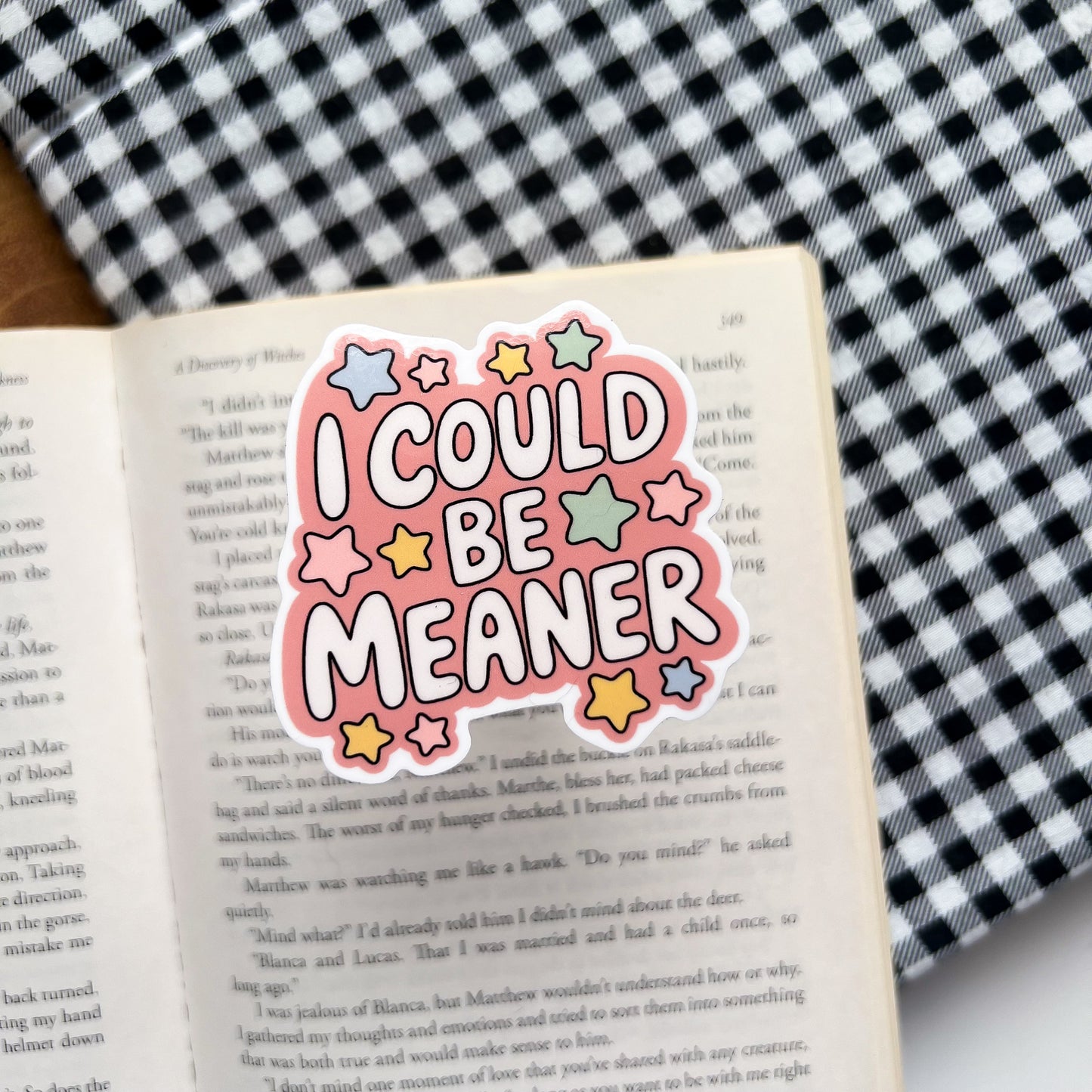 Meaner Sticker