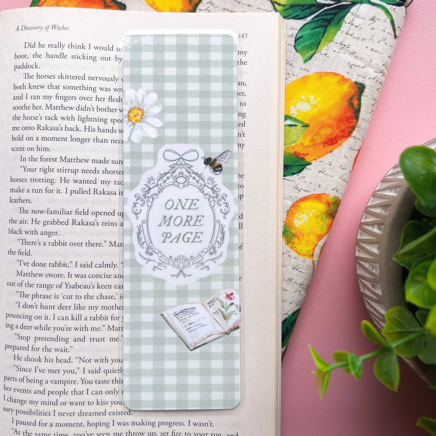 One More Page Bookmark