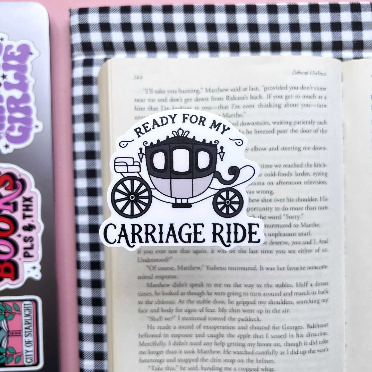 Carriage Ride Sticker