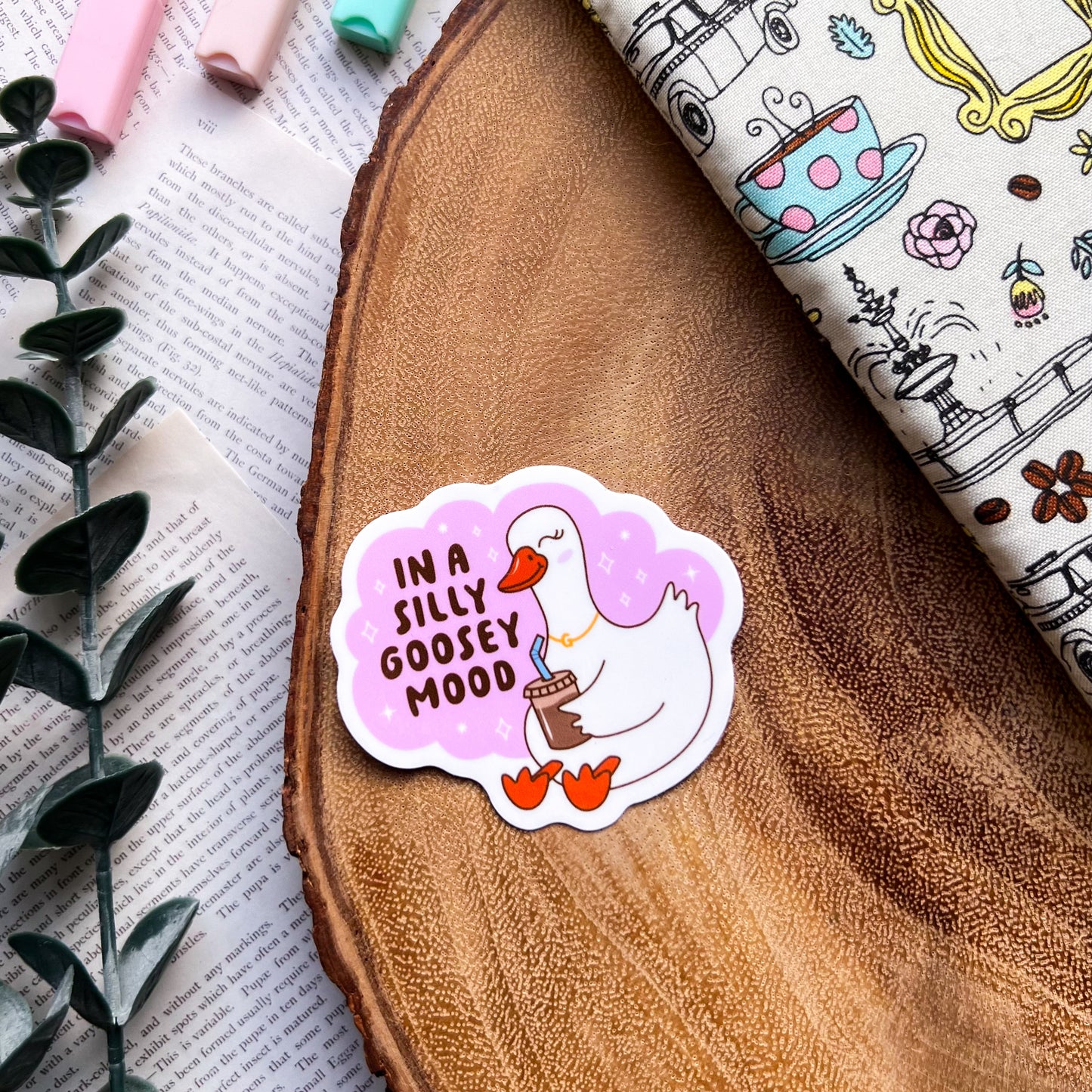 Silly Goose Sticker
