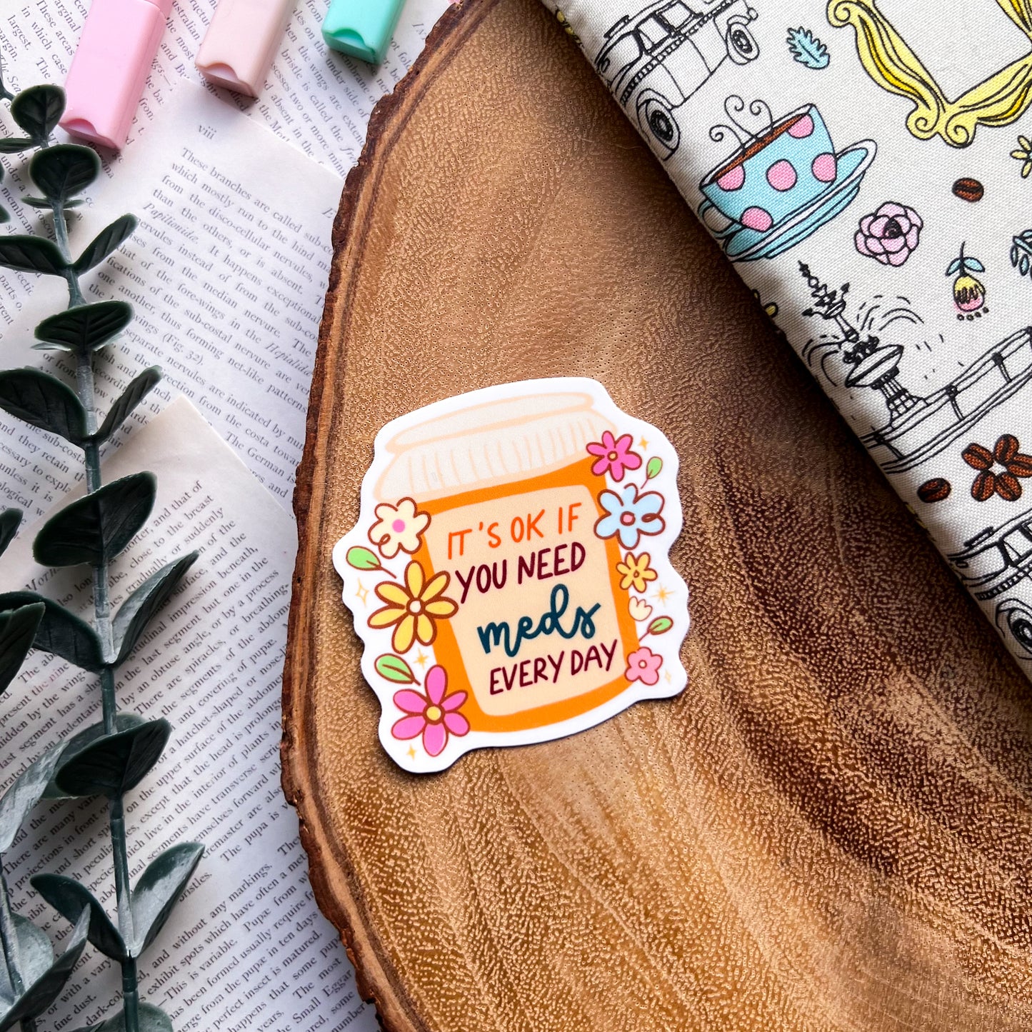 Meds Everyday Mental Health Stickers