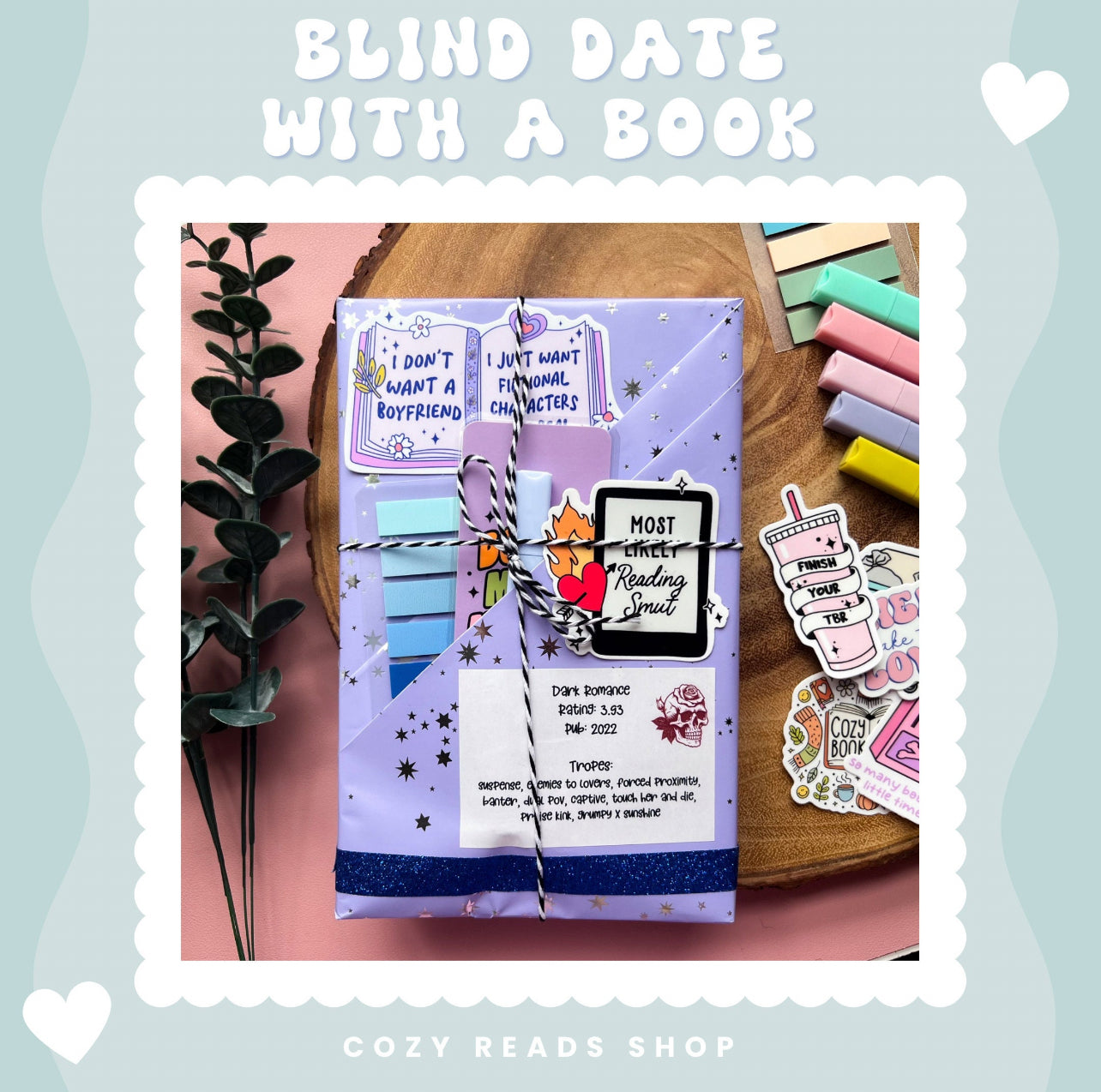 Blind Date with a Book – Cozy Reads Shop