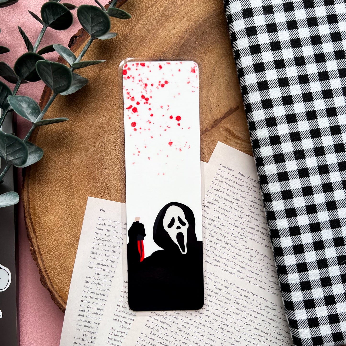 Bloody Character Bookmark