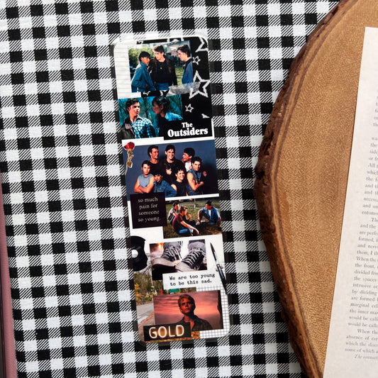 Outsider Collage Bookmark