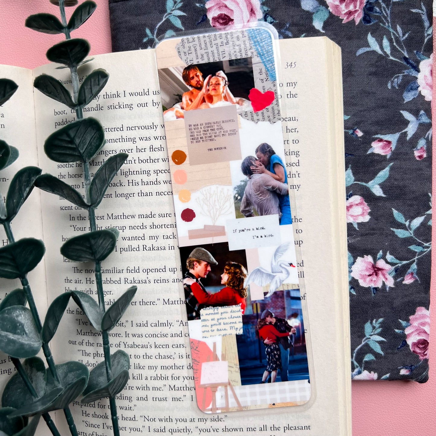 Notebook Collage Bookmark