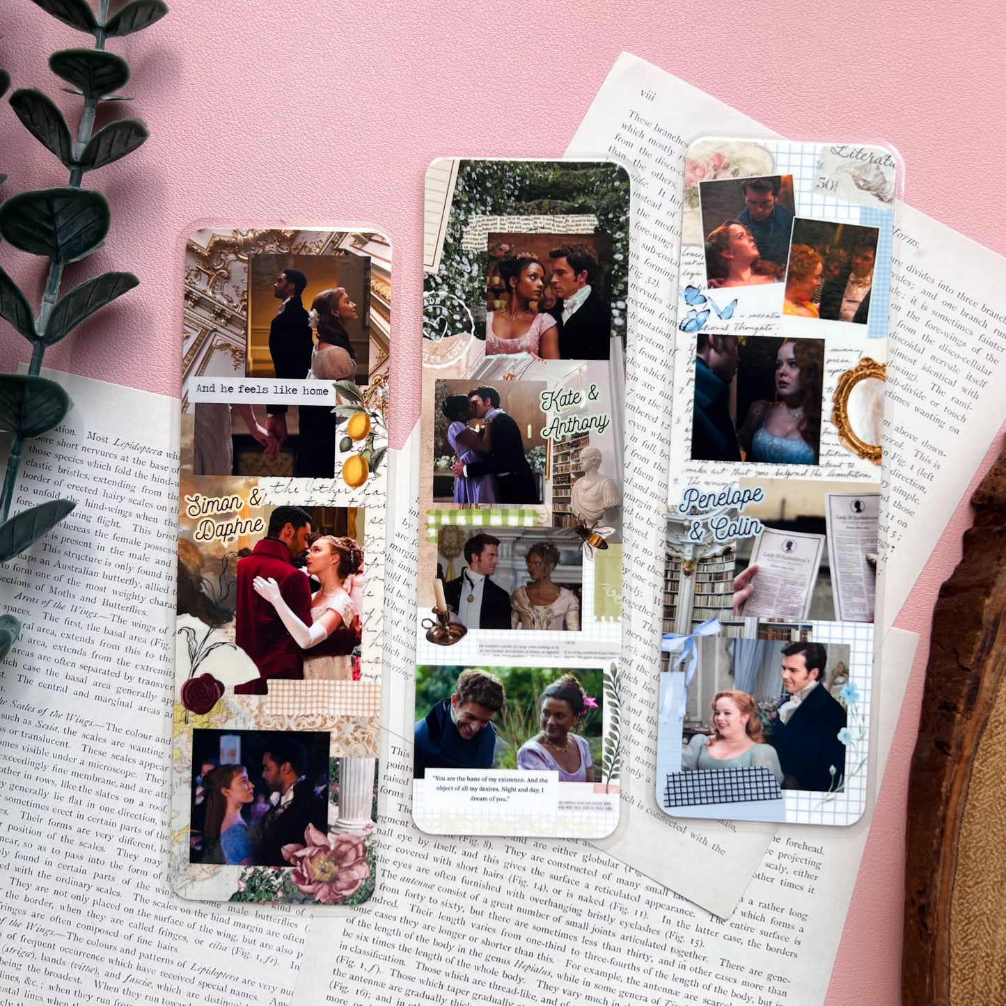 Regency Collage Bookmarks