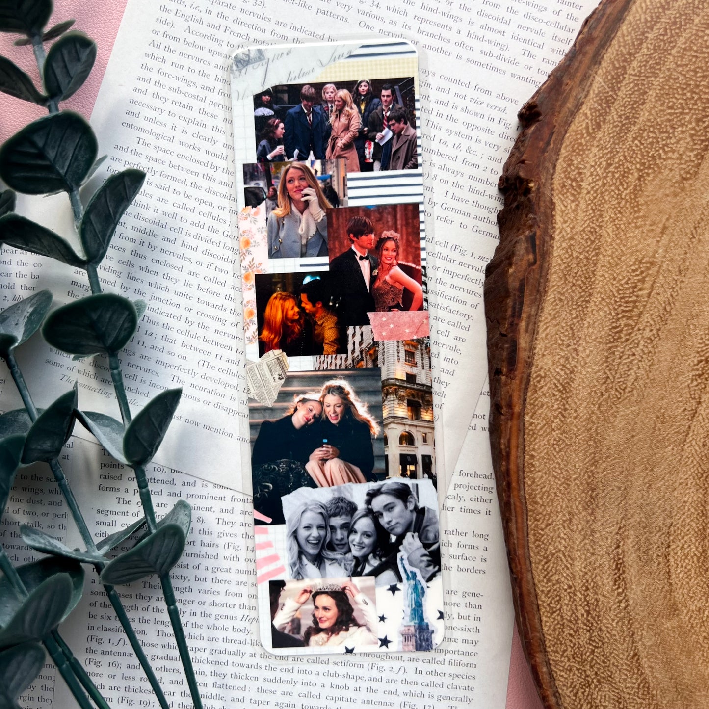 Gossip Collage Bookmark
