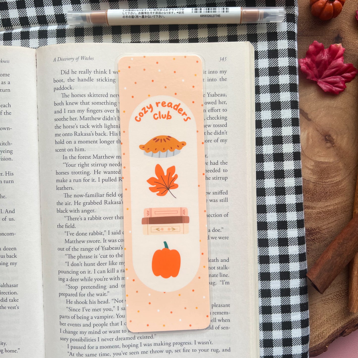 Cozy Readers Bookmarks