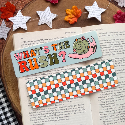 What's The Rush Bookmarks
