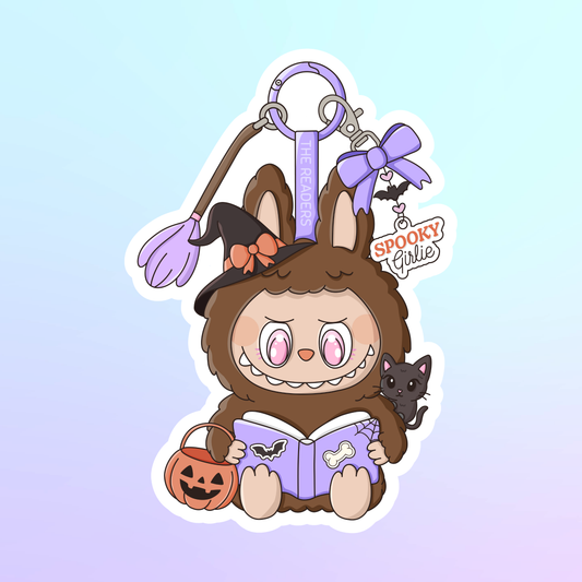Spooky Girlie Sticker
