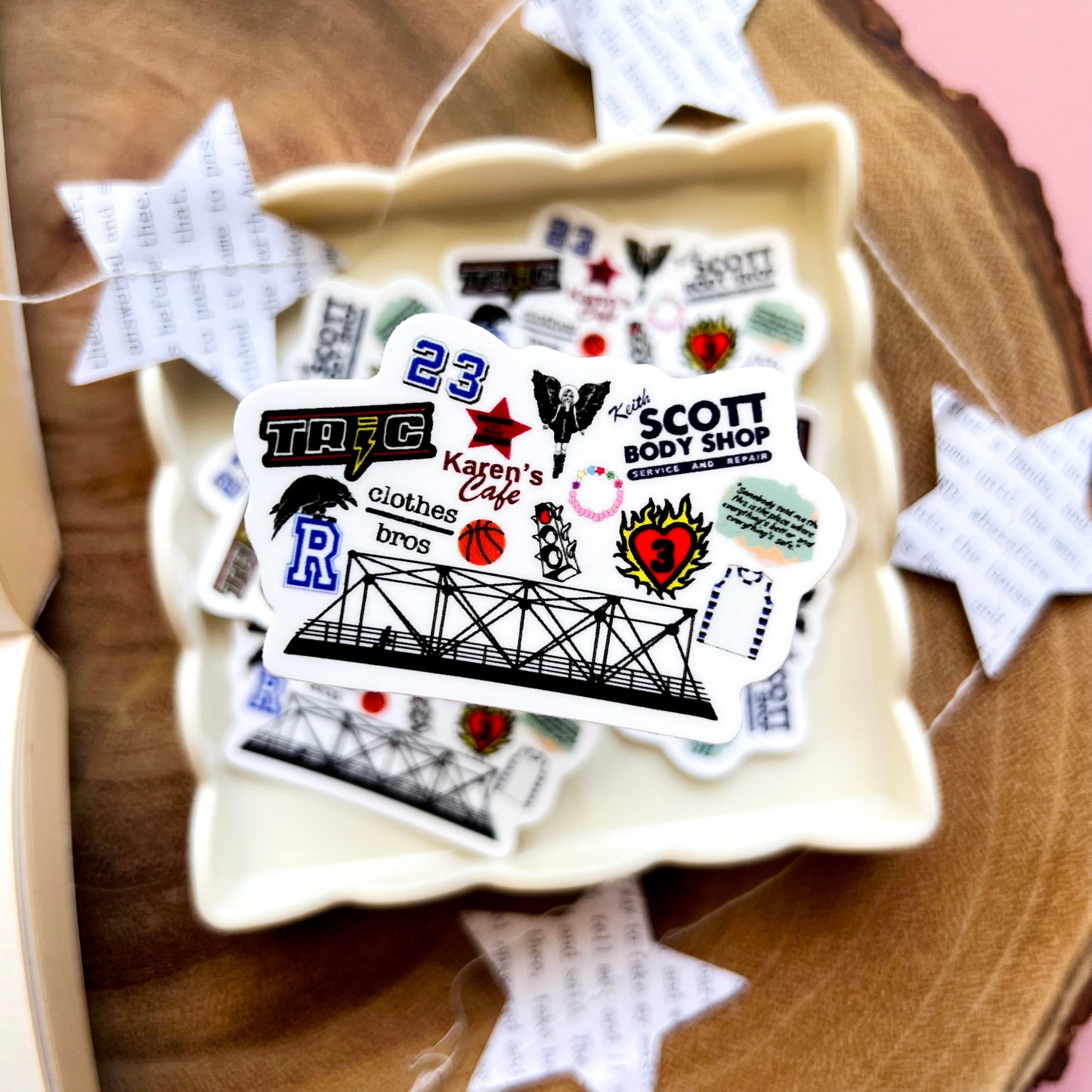 Teen Drama Hill Sticker