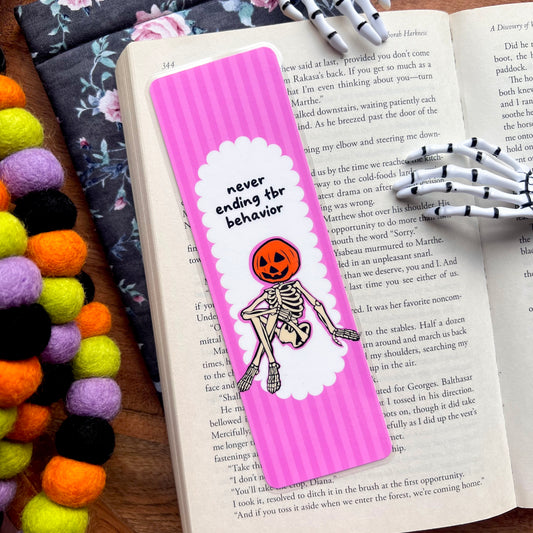 TBR Behavior Bookmark