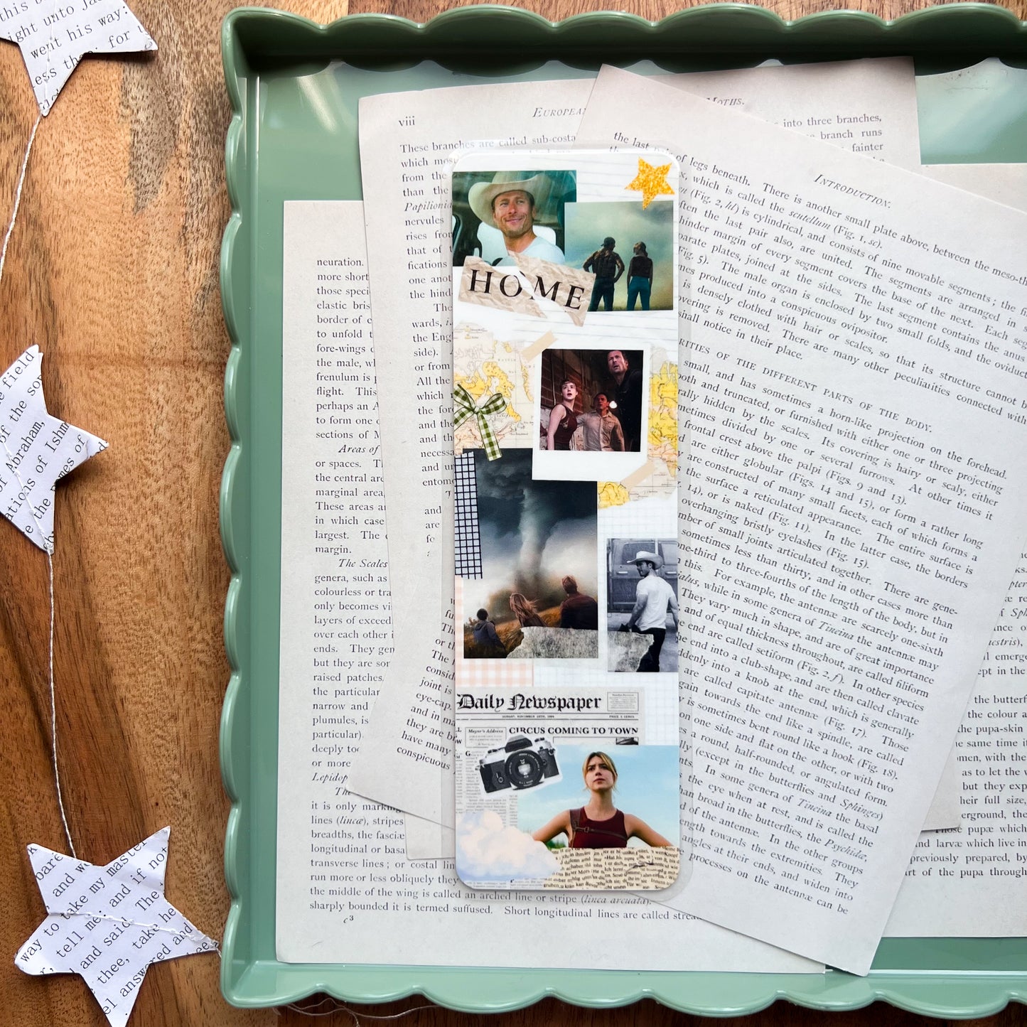 Tornado Collage Bookmark