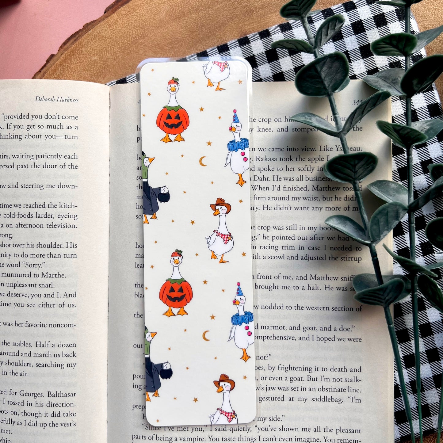 Halloween Geese Bookmark