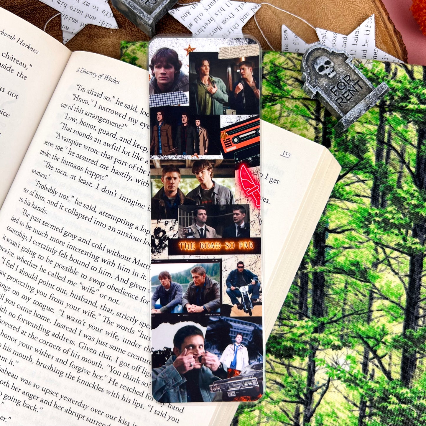 Hunter Brothers Collage Bookmark