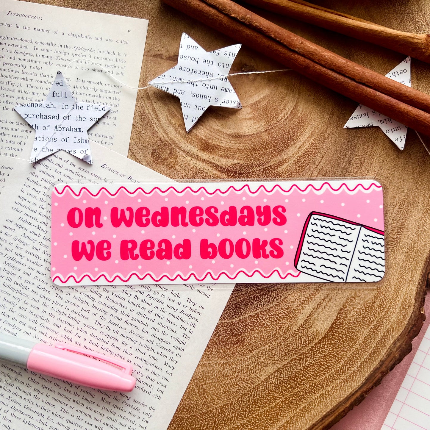 Wednesday Bookmark