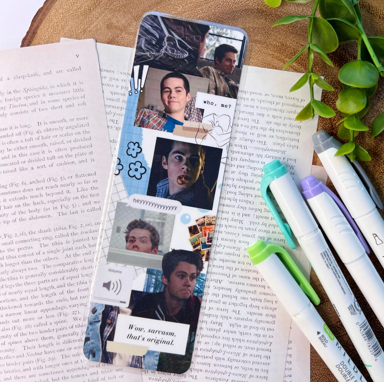 Stiles Collage Bookmark