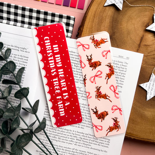 Christmas Farm Bookmarks