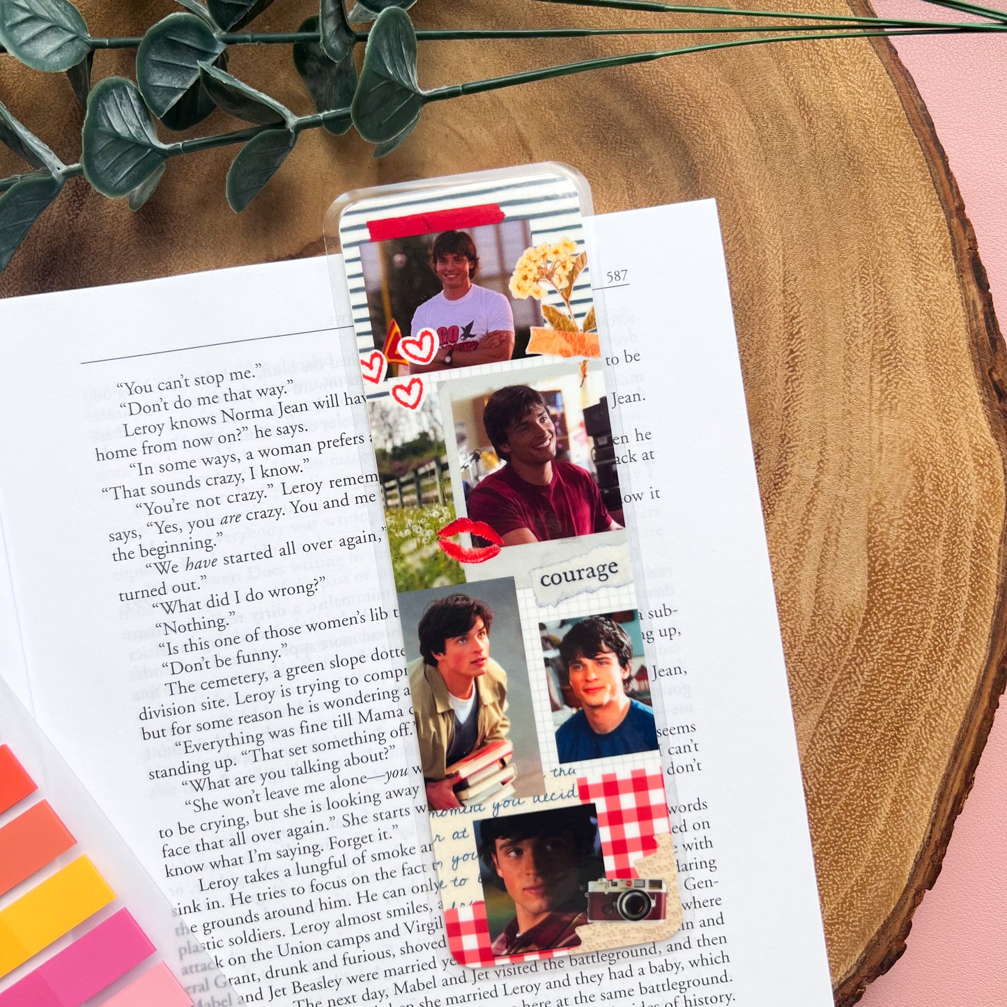 Clark Collage Bookmark