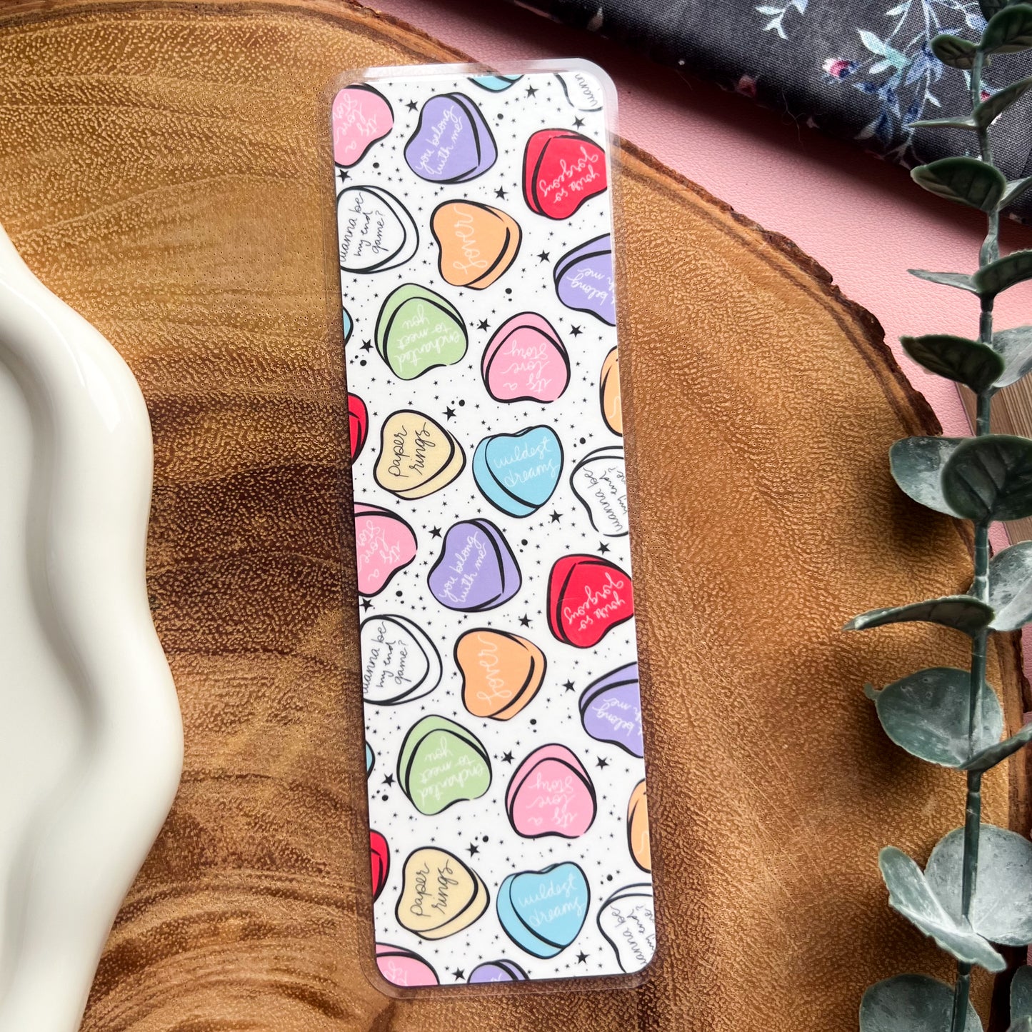 TS Candy Hearts Bookmarks