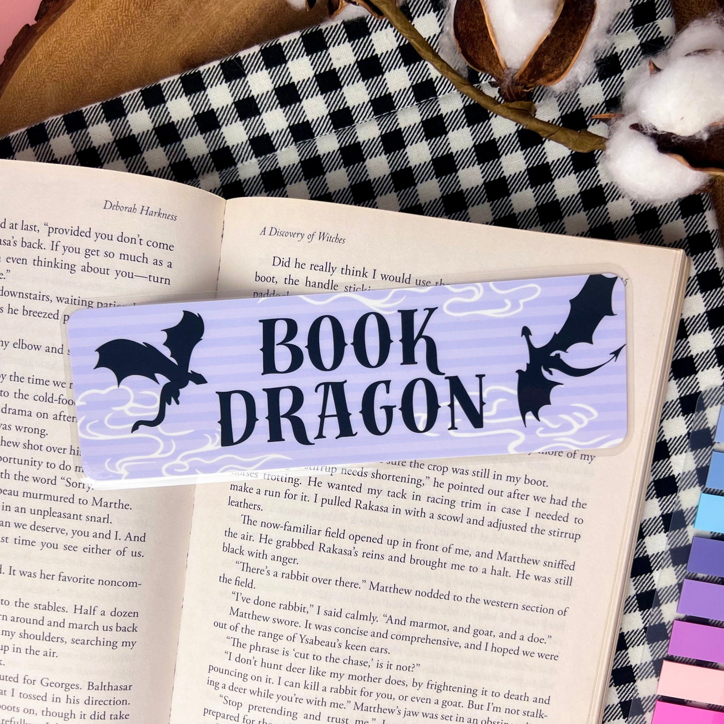 Book Dragon Bookmark