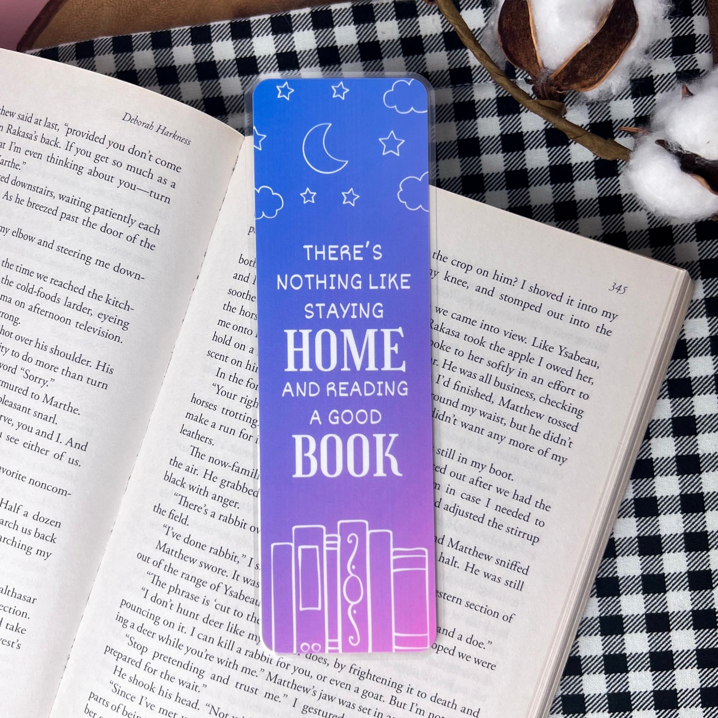 Staying Home Bookmark