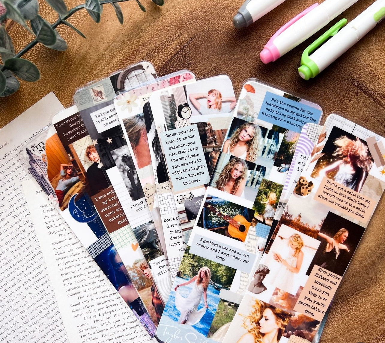 Eras Collage TS Bookmarks