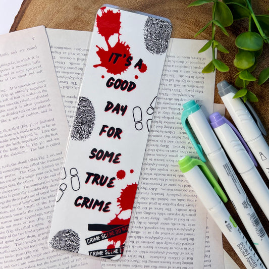 True Crime Bookmark