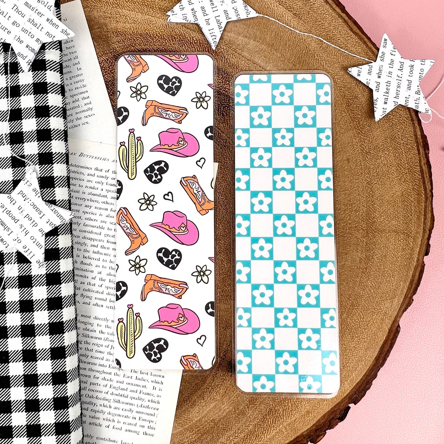 Western Retro Bookmarks