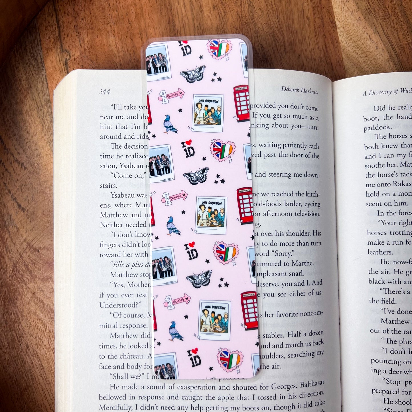 Boy Band Bookmark