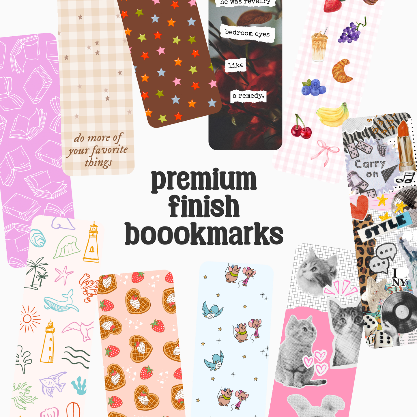 Premium Finish Bookmark Collection