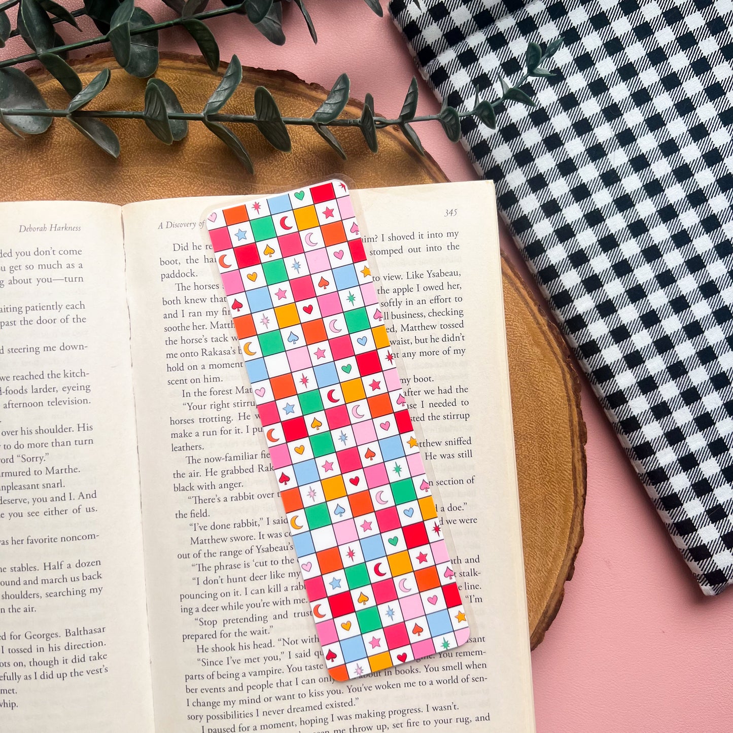 Neon Deck Bookmark