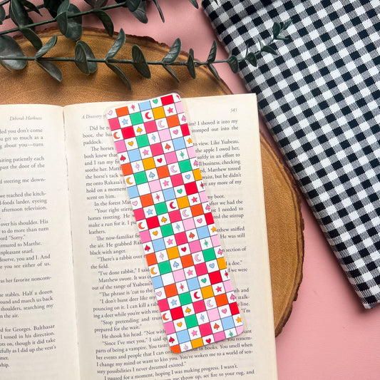 Neon Deck Bookmark