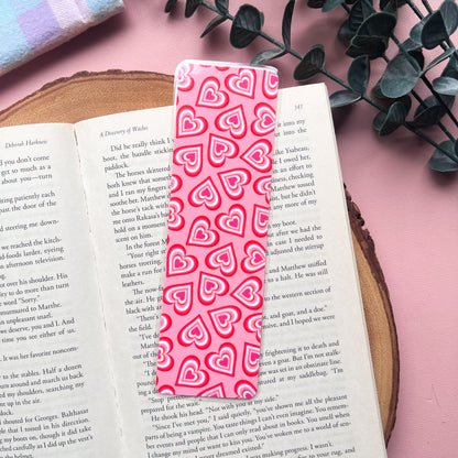 Pink Pulse Bookmark