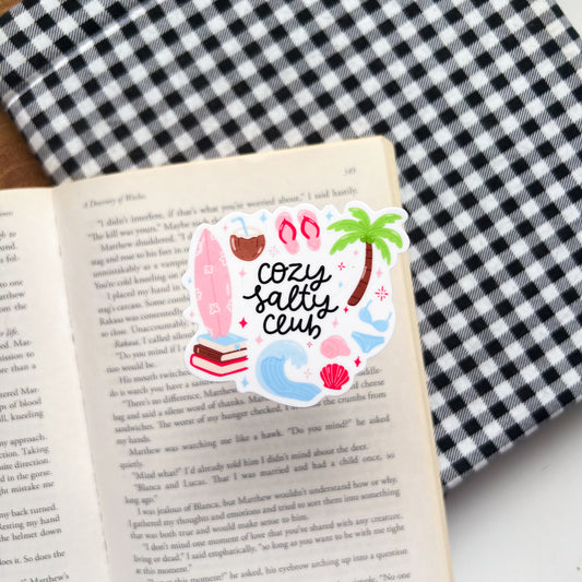 Cozy Salty Club Sticker