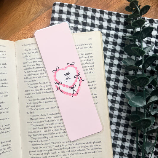 Sad Girl Bookmark
