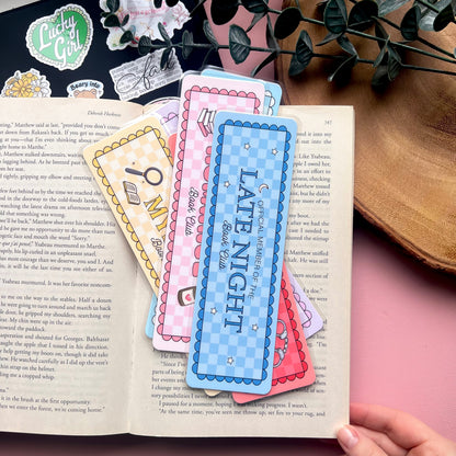 Genre Book Club Bookmarks