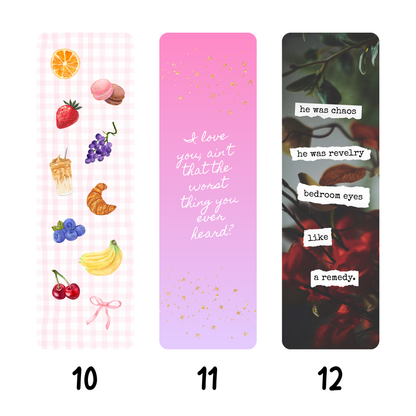 Premium Finish Bookmark Collection