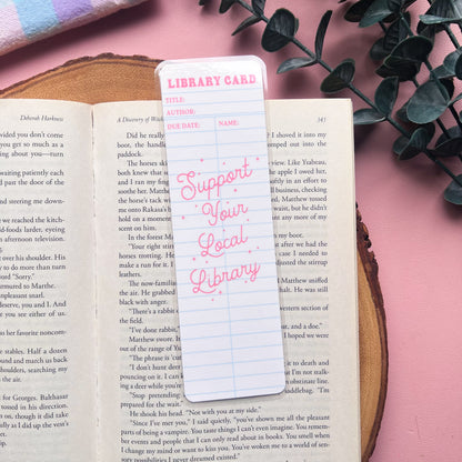 Local Library Bookmark