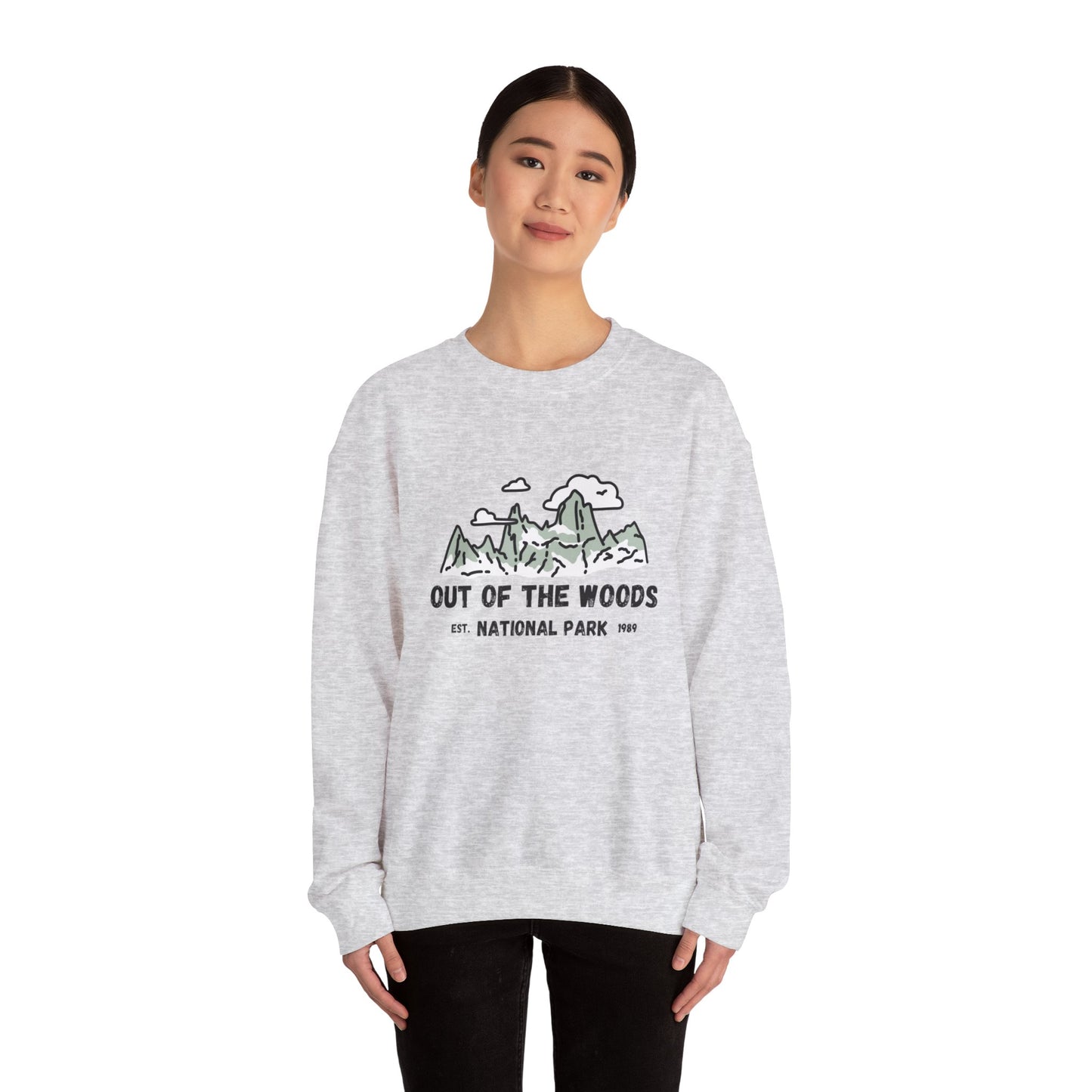 Out of the Woods TS Gildan Crewneck Sweatshirt