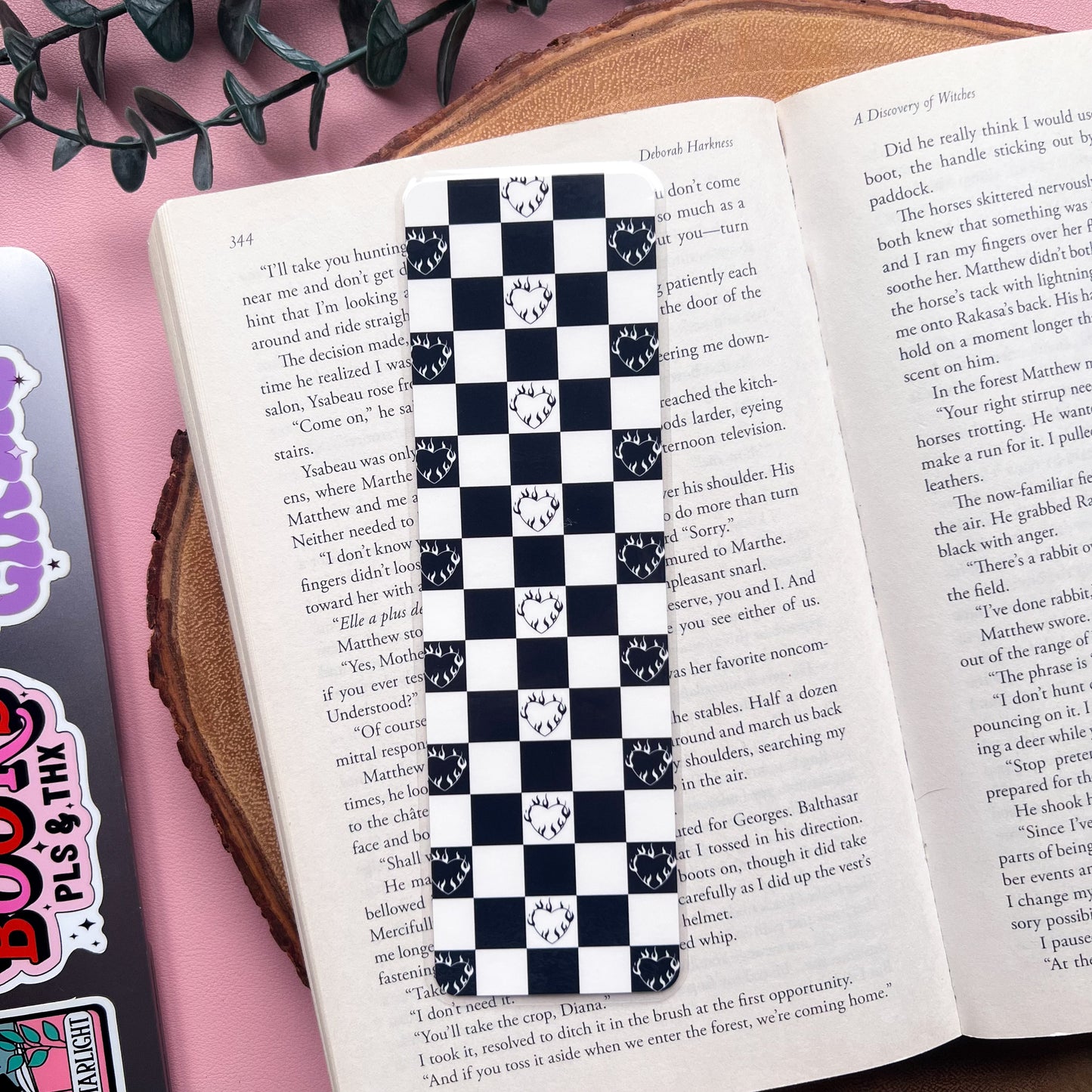Checkered Pages Bookmark