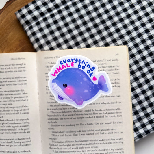 Whale Sticker