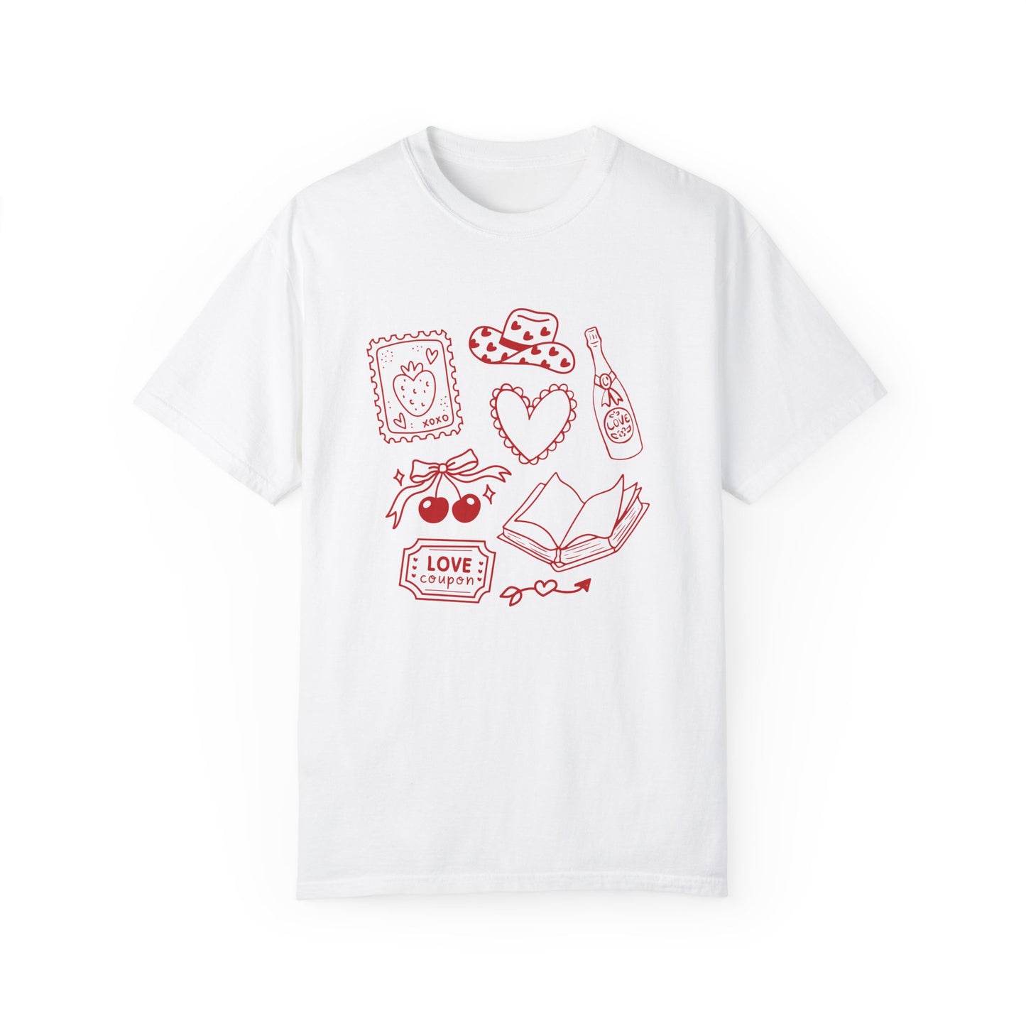 Romance Reader Icons T-shirt