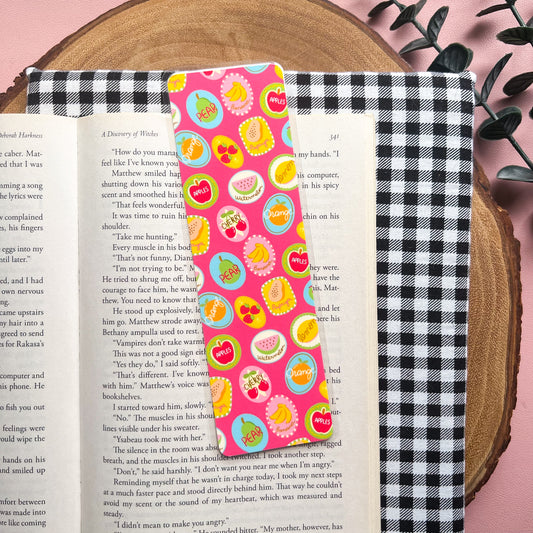Fruit Stamps Bookmark