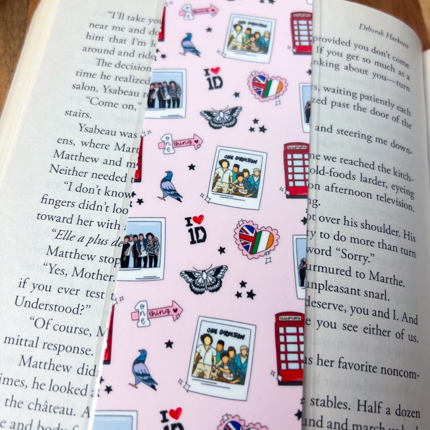 Boy Band Bookmark