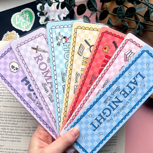 Genre Book Club Bookmarks